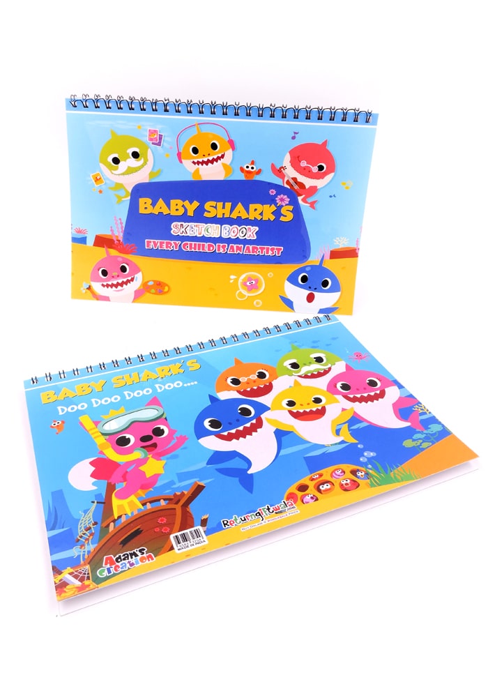 baby shark theme birthday favors