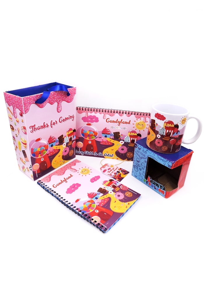 candy land theme kids return gifts