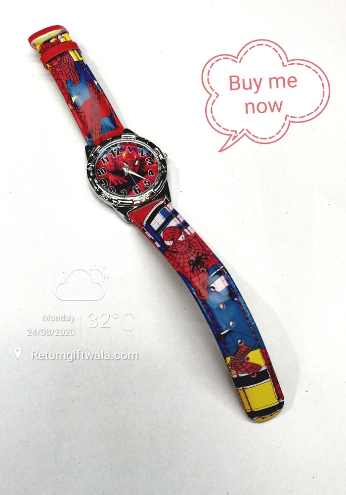 Spiderman watch for Toddler Analog Wrist watch for Boys