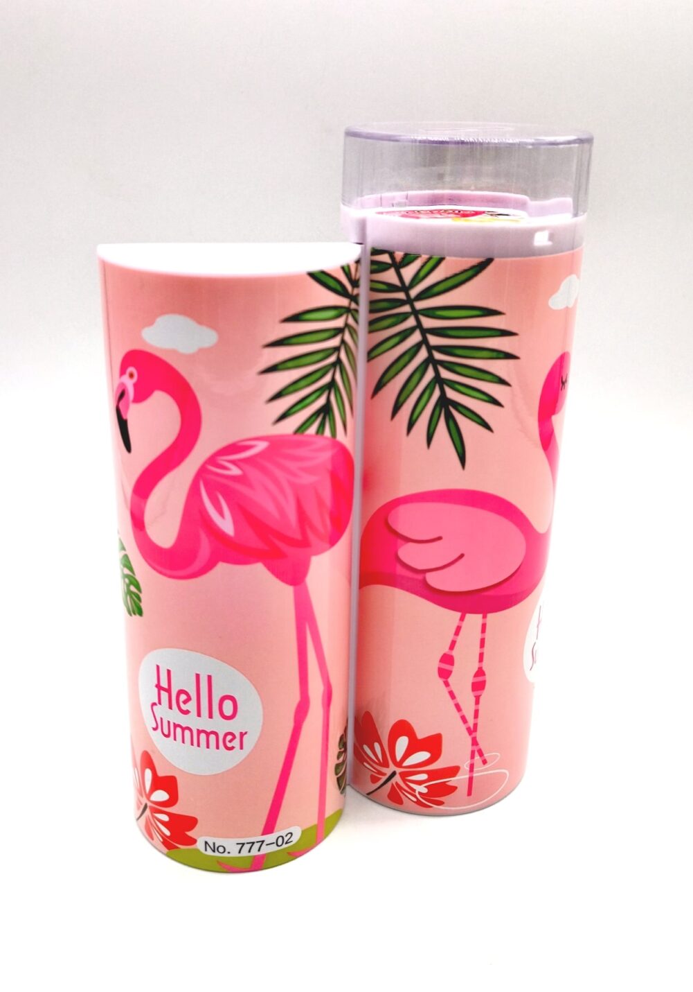flamingo themed gifts pencil case for kids girls adults-min