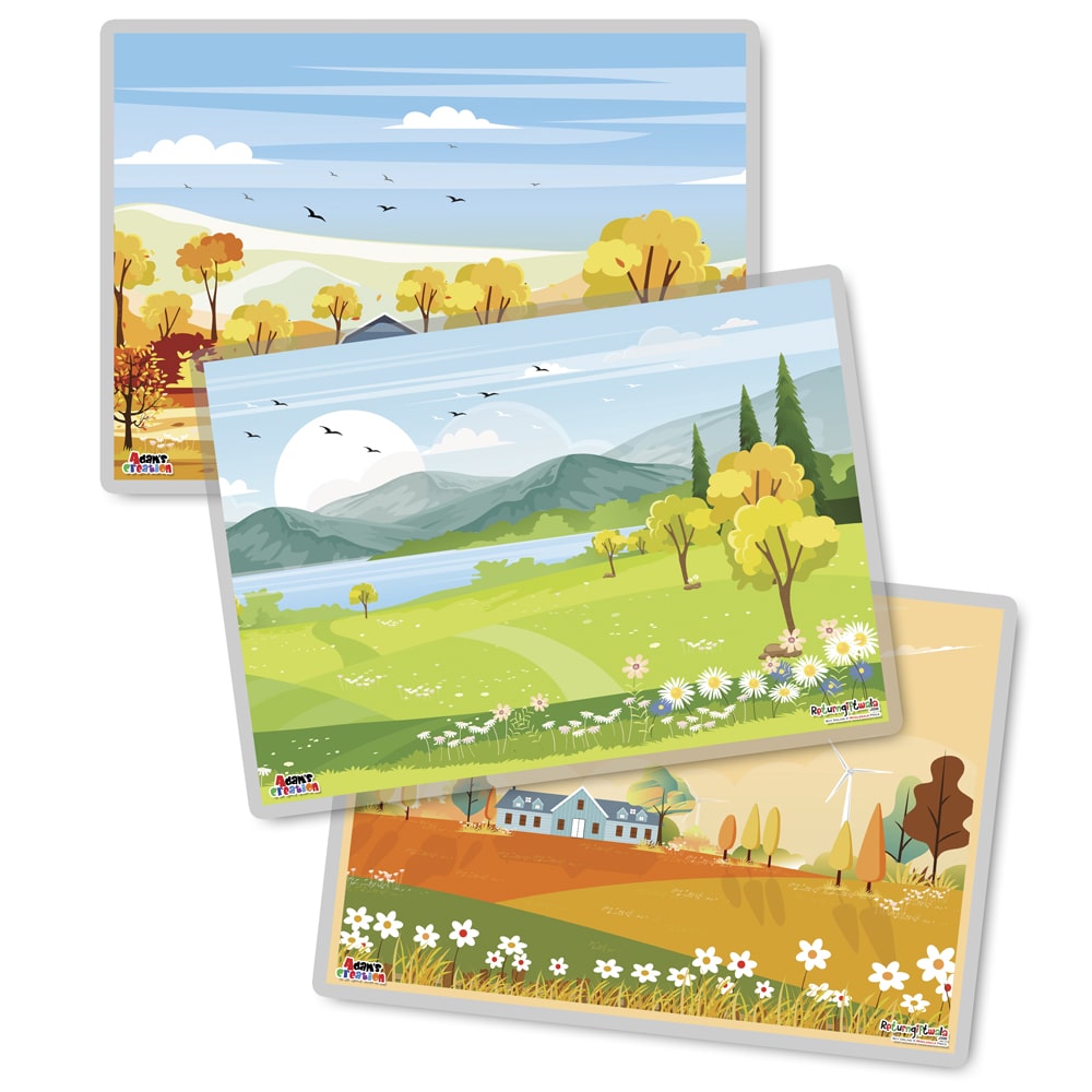 set of village placemats set-min