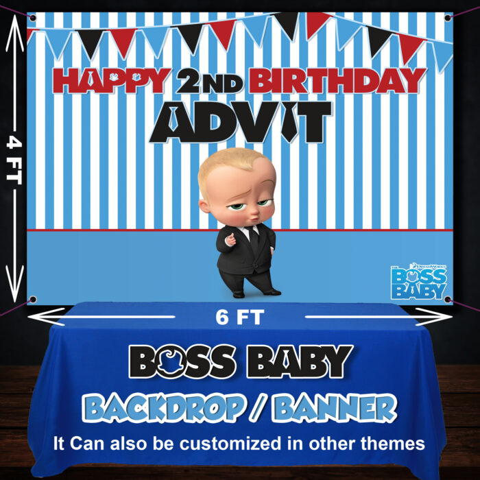 baby boss theme backdrop for photo shoot baby boss theme birthday