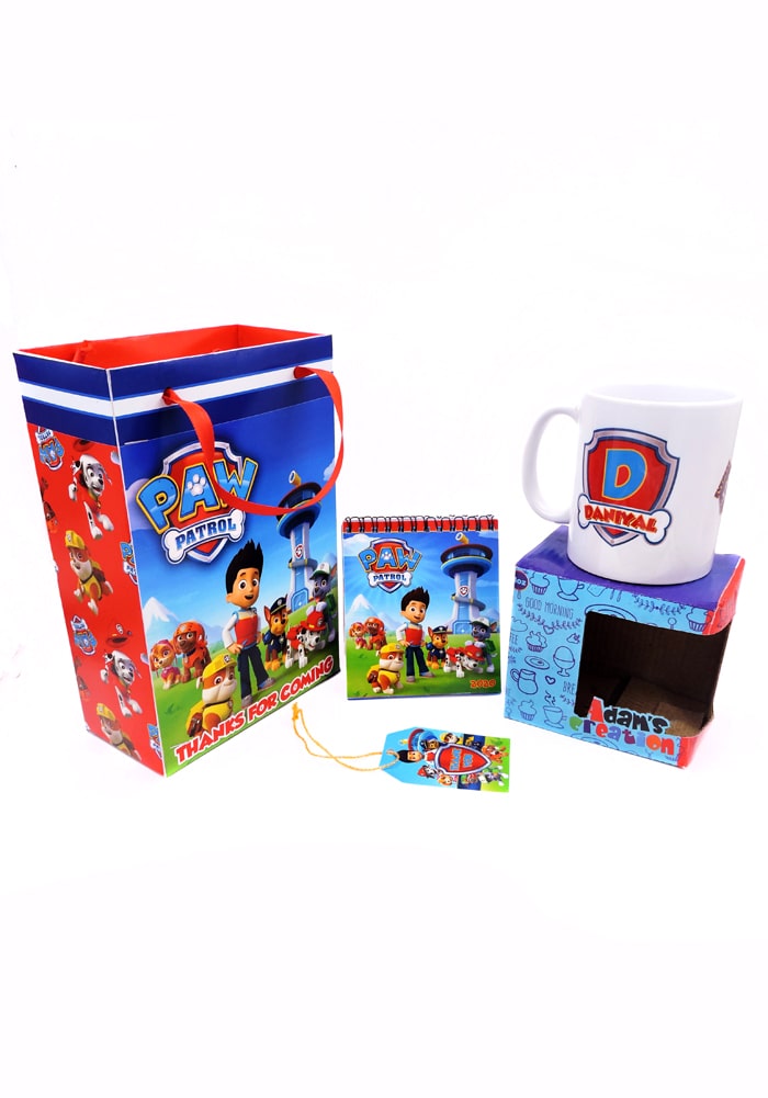 paw patrol theme return gifts combo