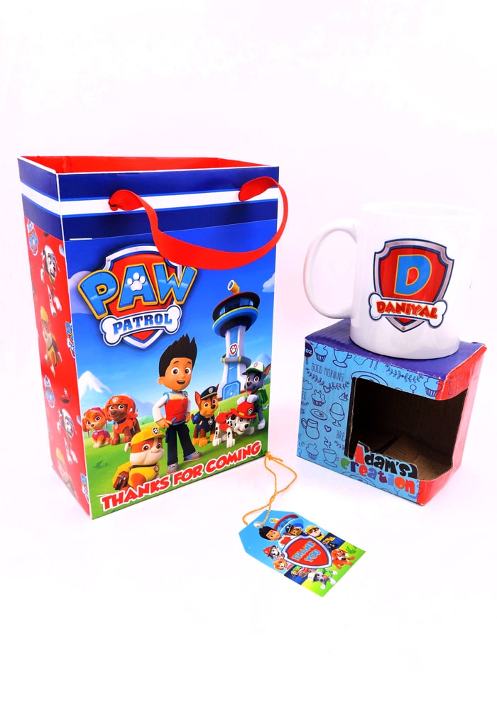 Paw patrol theme return gifts