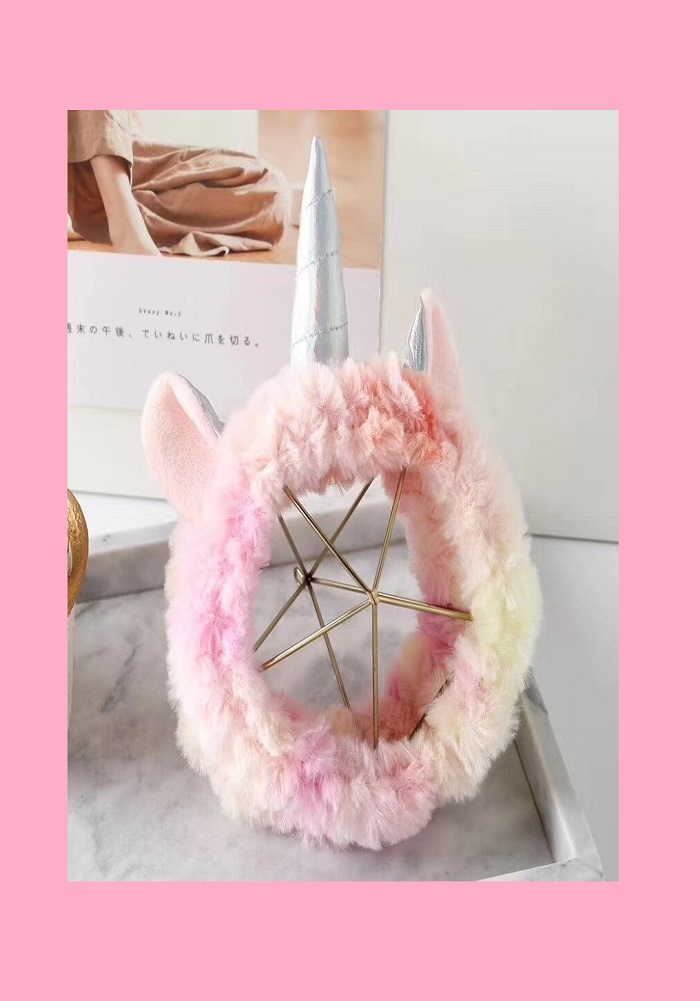 unicorn hair band for winters