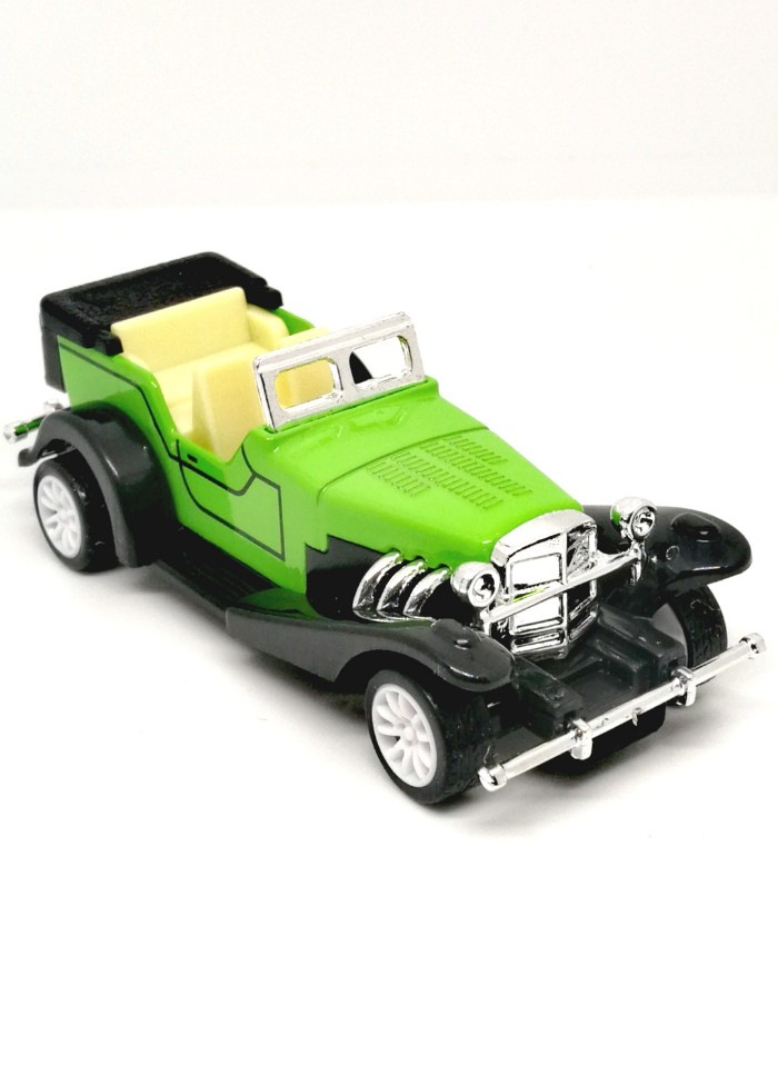 vintage car model retro colorful