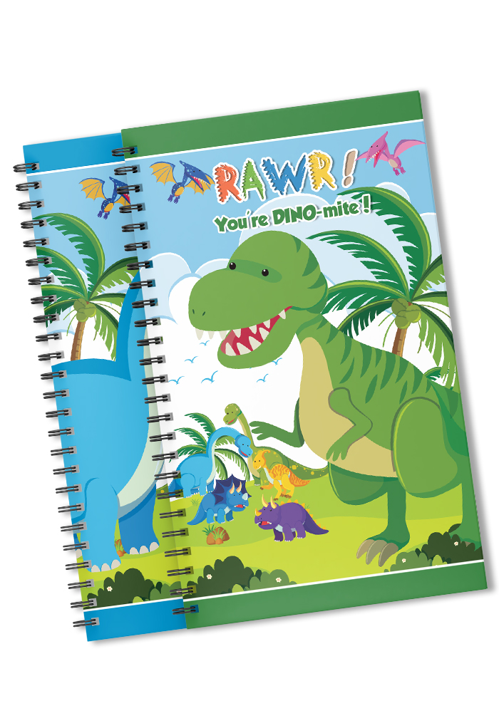 dinosaur theme diaries for return gifts