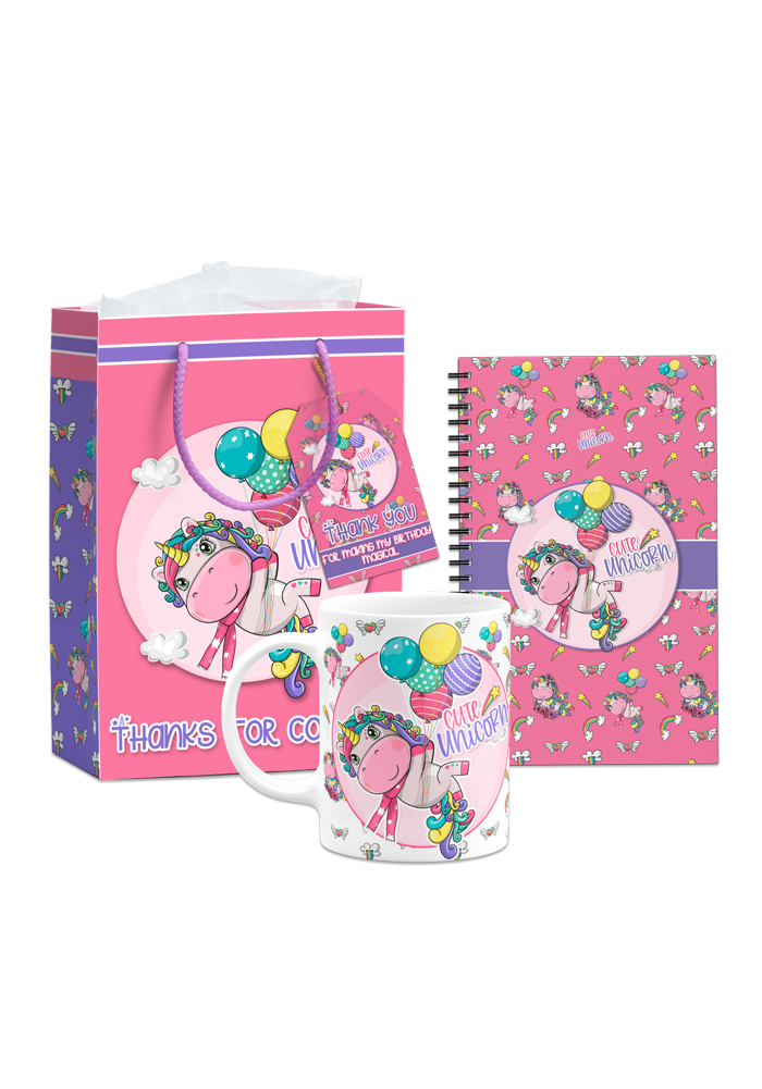 new design unicorn theme birthday return gifts combo