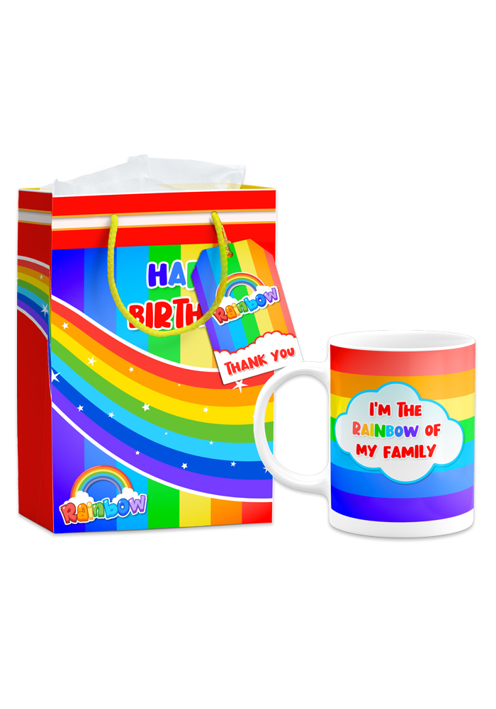 rainbow theme return gifts for kids