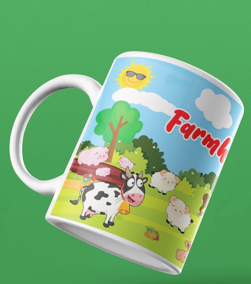 farmhouse theme coffee mugs for return gifts for kids