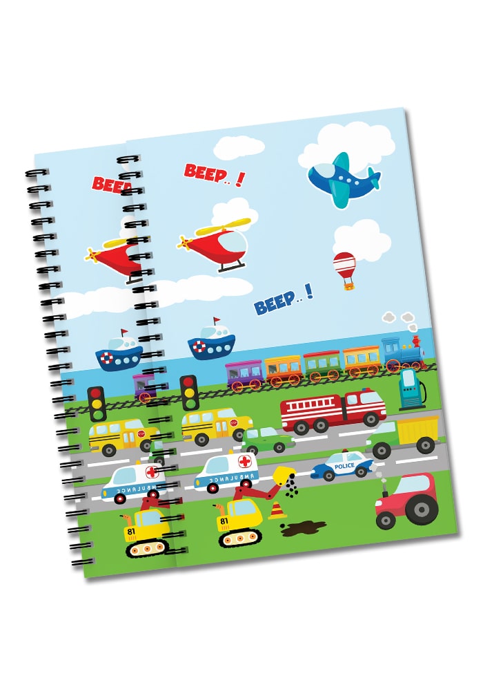 Vehicle theme diary return gifts
