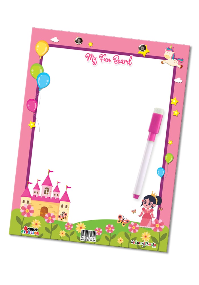 princess theme white board