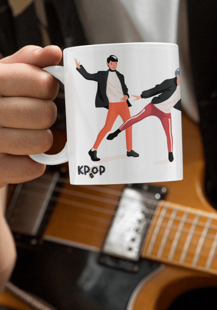 Generic BTS - KPOP army - Mug personnalisé, cadeau d'anniversaire