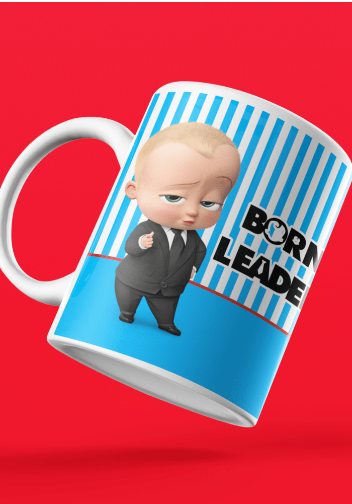 boss baby theme coffee mug