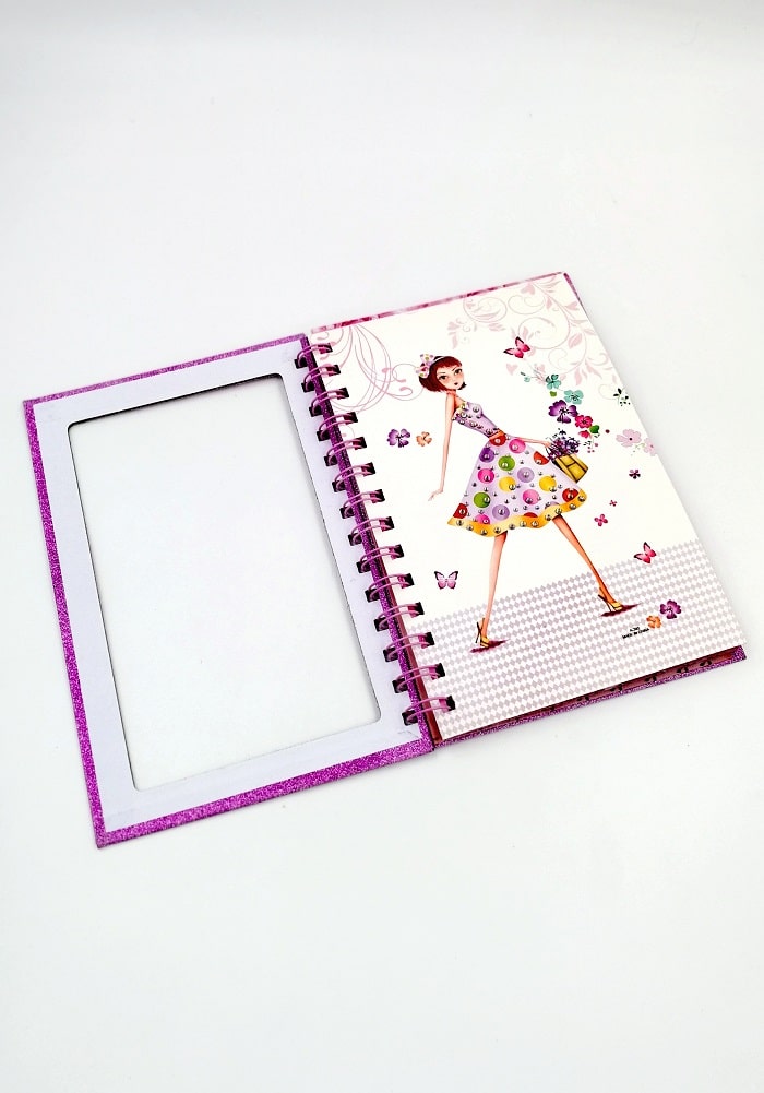 glitter diary fairy theme return gifts
