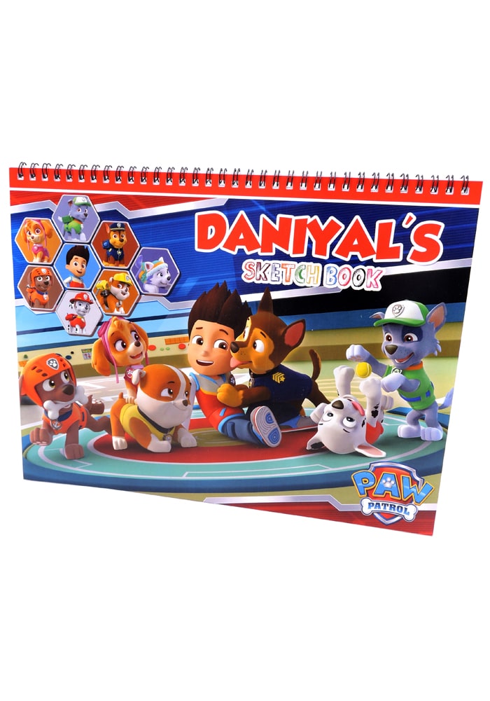 paw patrol drawin book