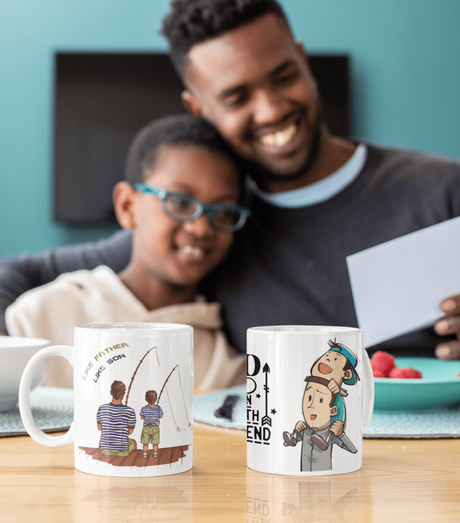 dad awesome mug daddy fathers day