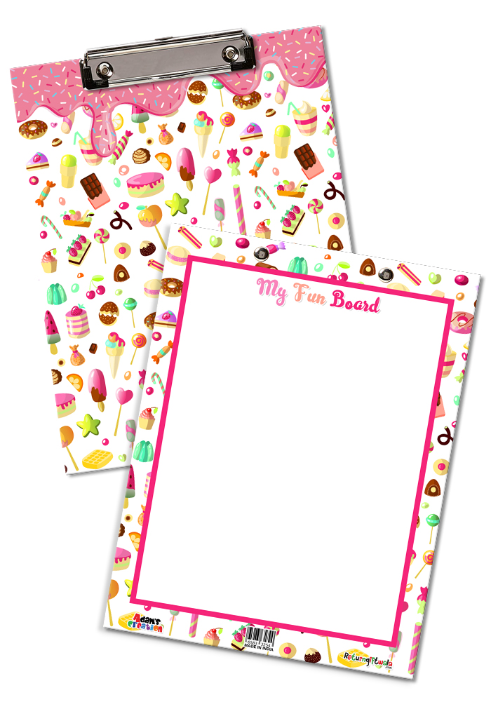 candy land theme examboards for kids return gifts