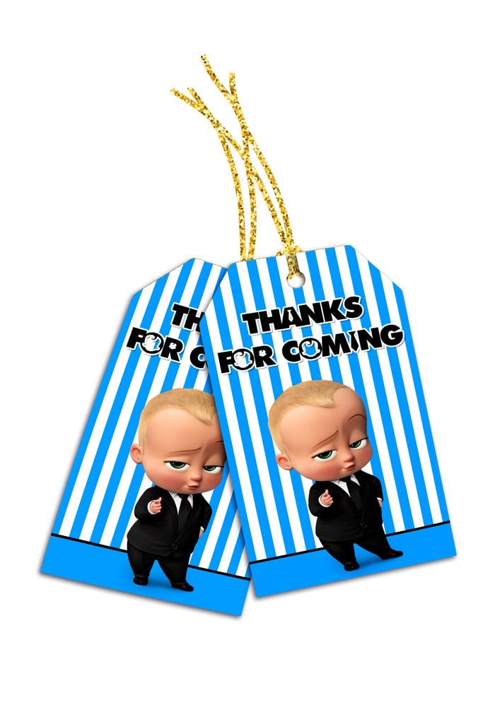 Boss baby Theme Thank You cards