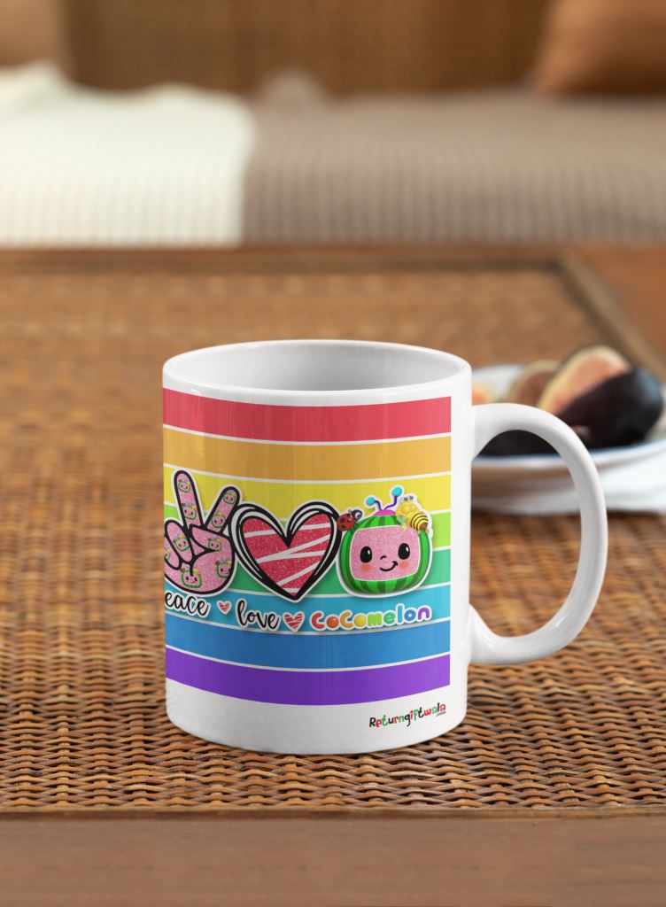 cocomelon themecoffeemug for returngifts 