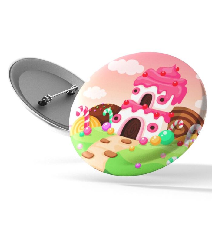 candy land theme badges