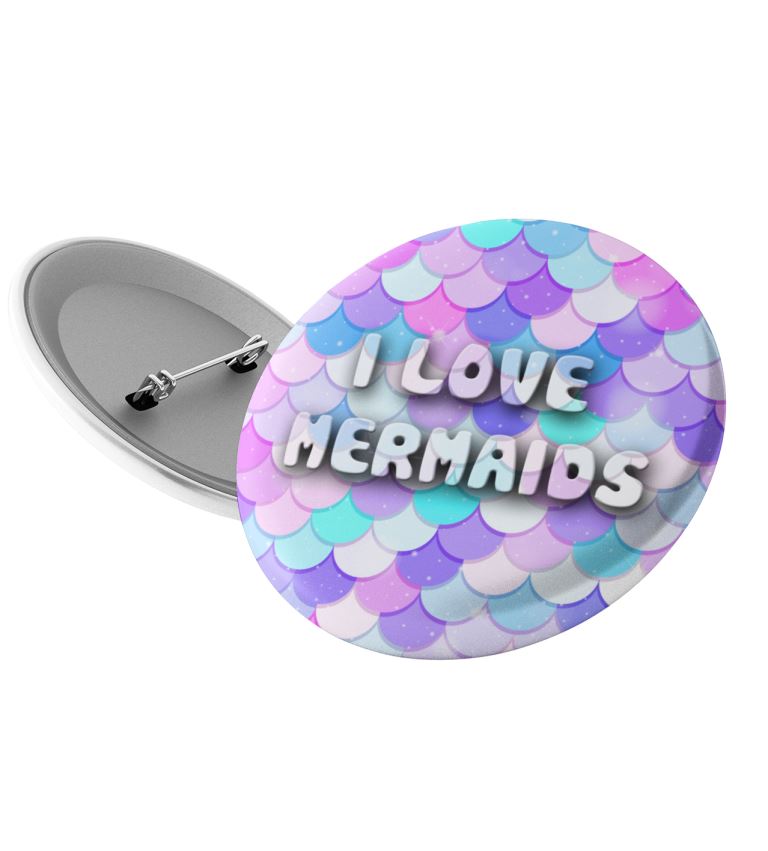 mermaid theme pins