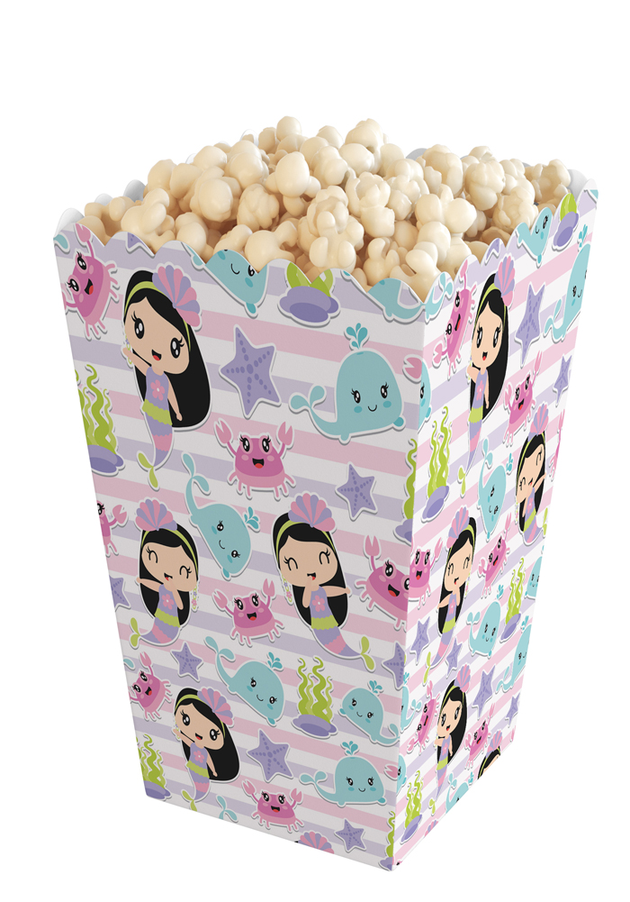 mermaid themepopcorn party tub