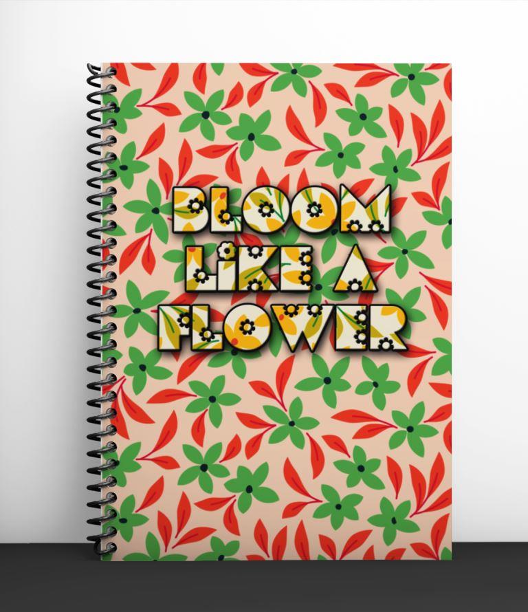 Floral Print Notebook in India