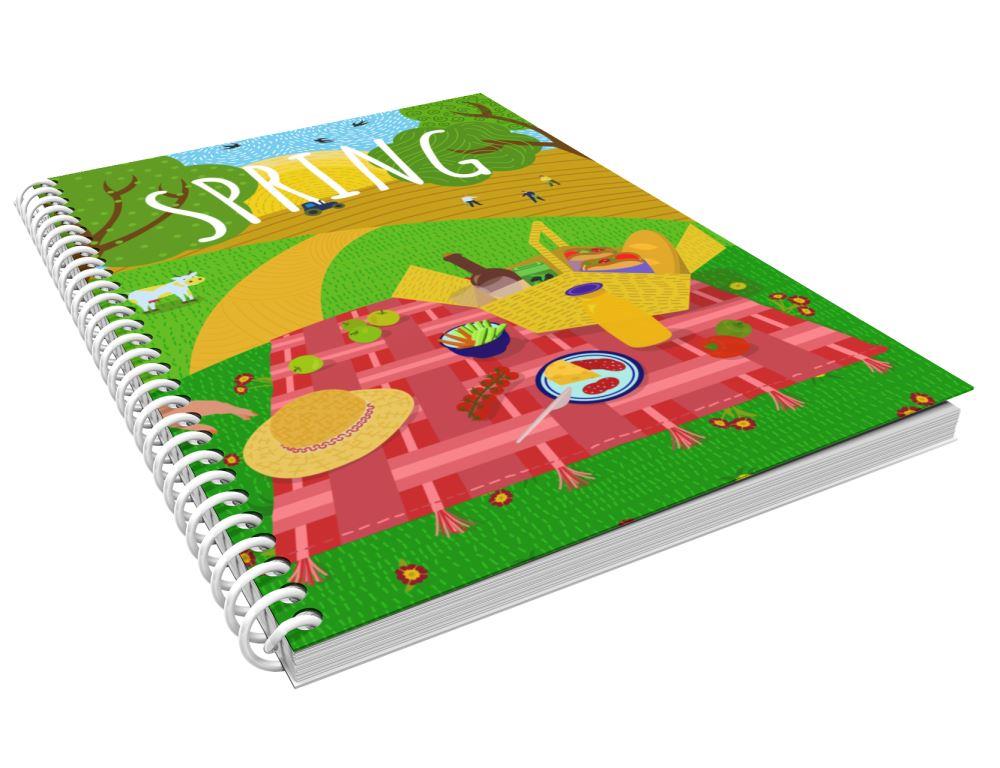 Spring Theme Notebook for Return Gifts