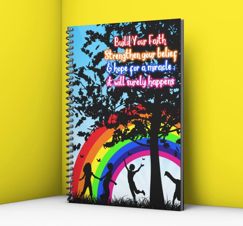 Rainbow Theme notebook for Return Gifts