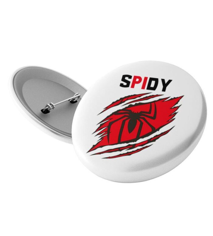 Spiderman Theme Badges For Party