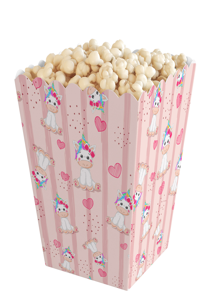 unicorn theme return gifts popcorn