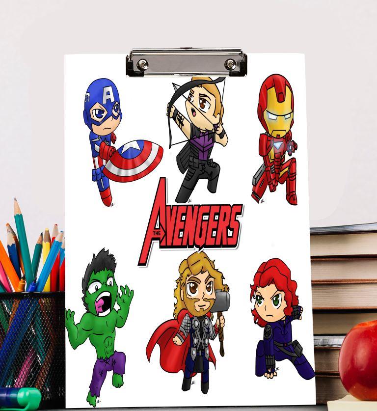 avengers theme return gifts board