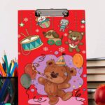 bear theem clip board