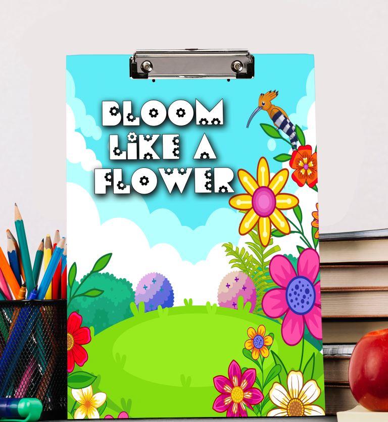 bloom like a flower colorful exam boards