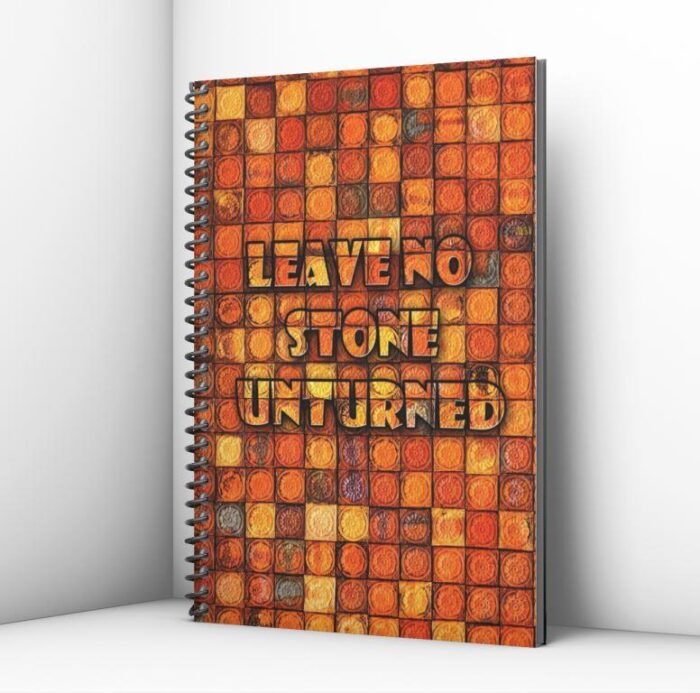 wall pattern notebook