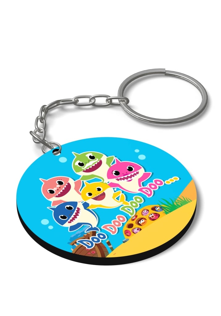 Baby shark deals keyring