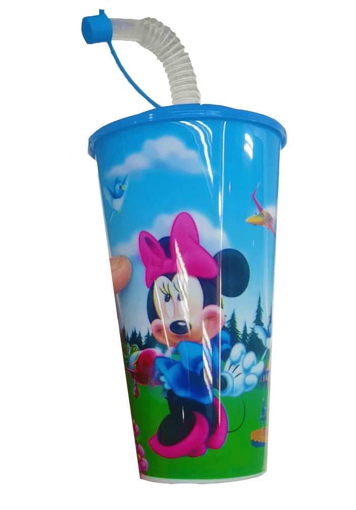 Mickey and Minnie Sipper Cup with Straw|500ML 1