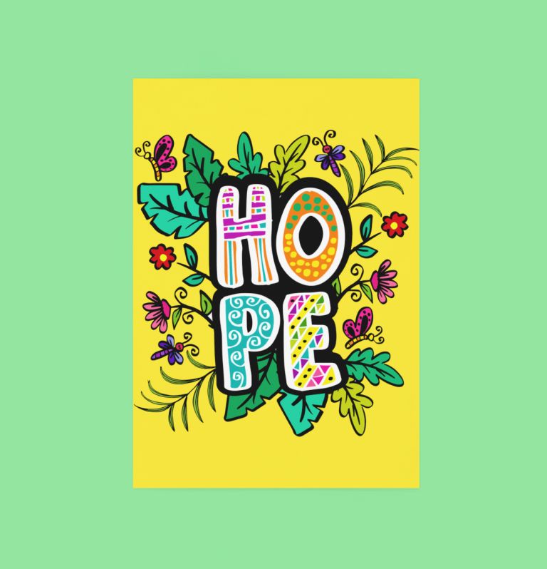 Hope Wall Poster Art