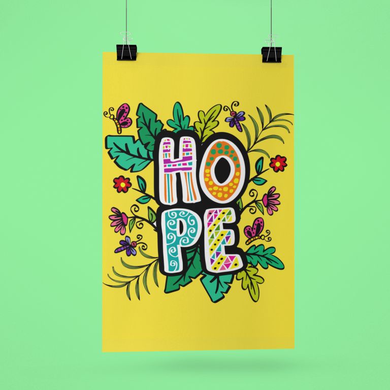 Hope Wall Poster Art