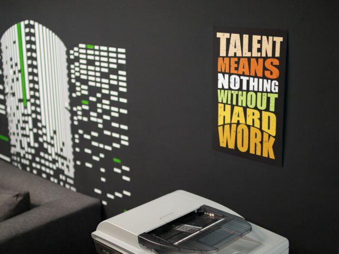 wall poster motivational sticker room decor gym restaurant office