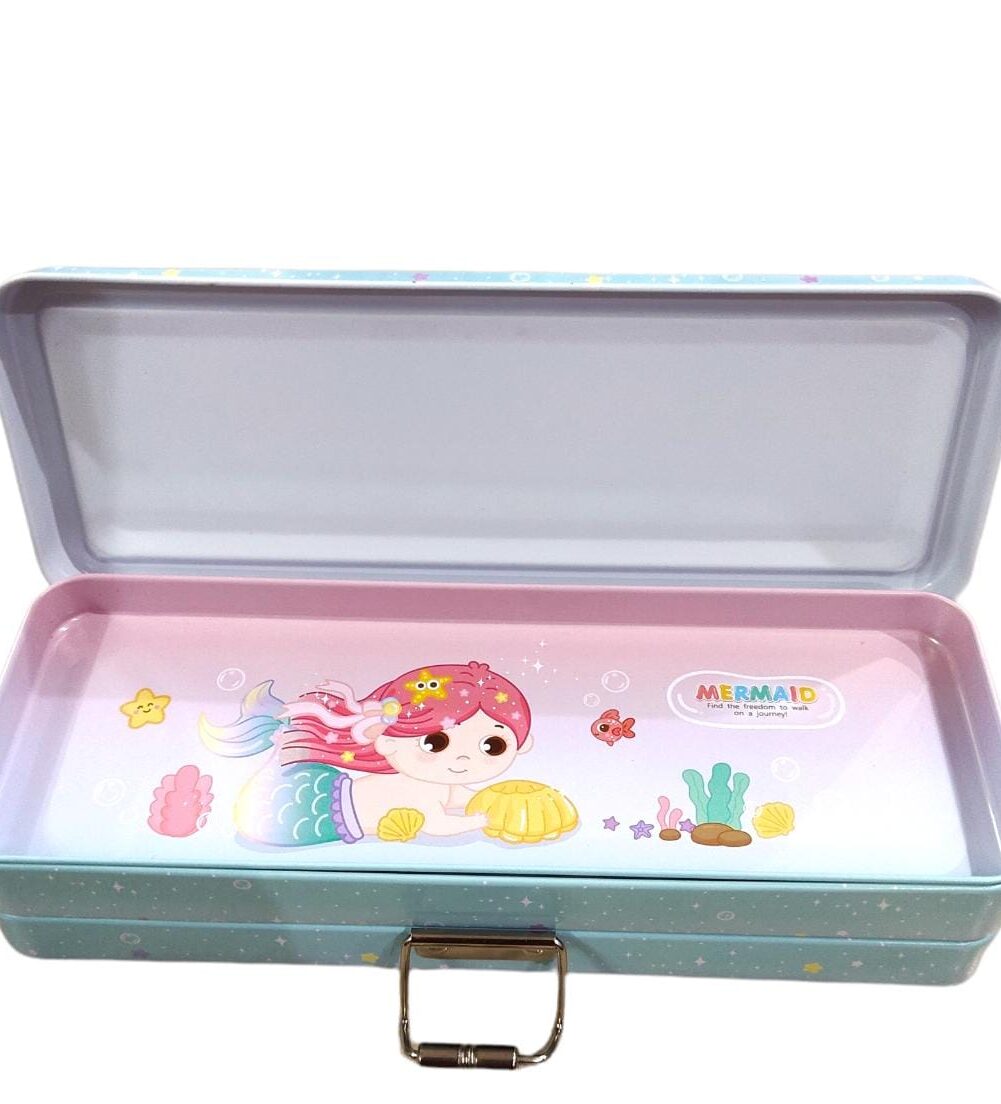 Mermaid Design Pencil box for kids