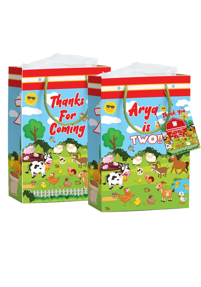 Farm house Theme Paper bags