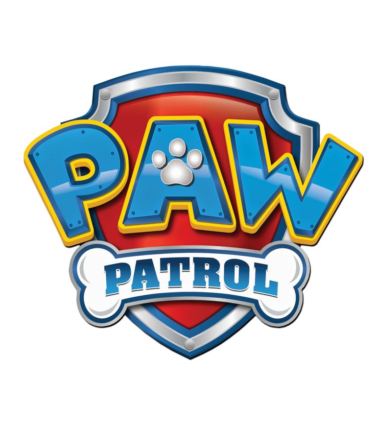 paw patrol sticker, cutout decor