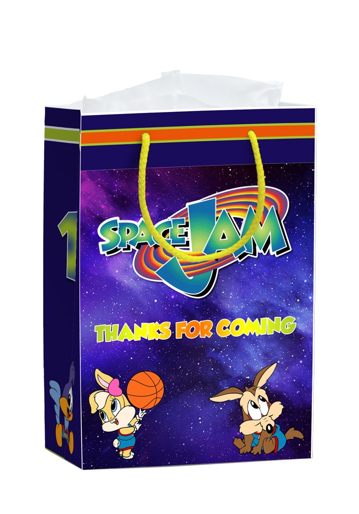 Space Jam Theme Paper bags