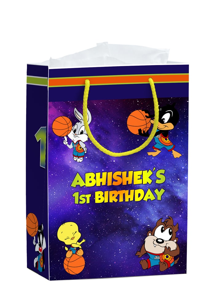 Space Jam Theme Paper bags