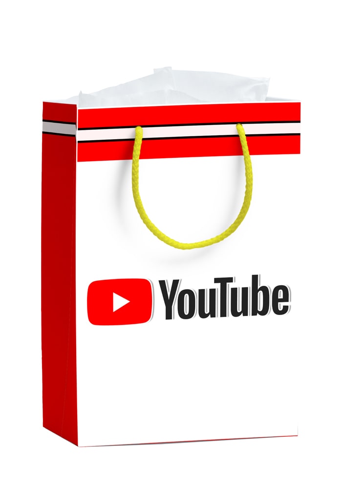 Youtube Theme Paper bags