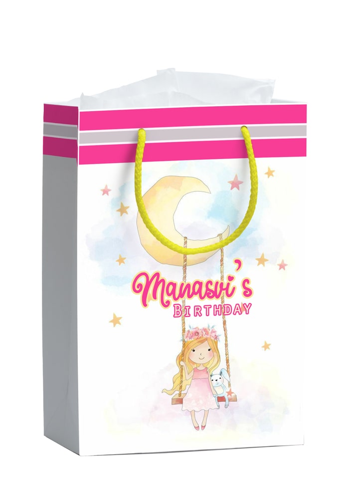 Fairy Theme Pastel Color Paper bags