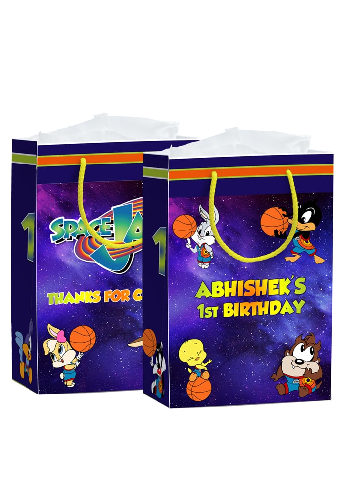 Space Jam Theme Paper bags