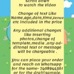 Peppa pig theme Birthday Invitation Video